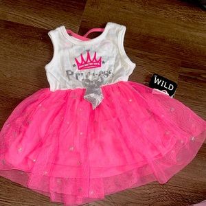 PRINCESS DRESS 👗👧🏻  SIZE - 3-6M